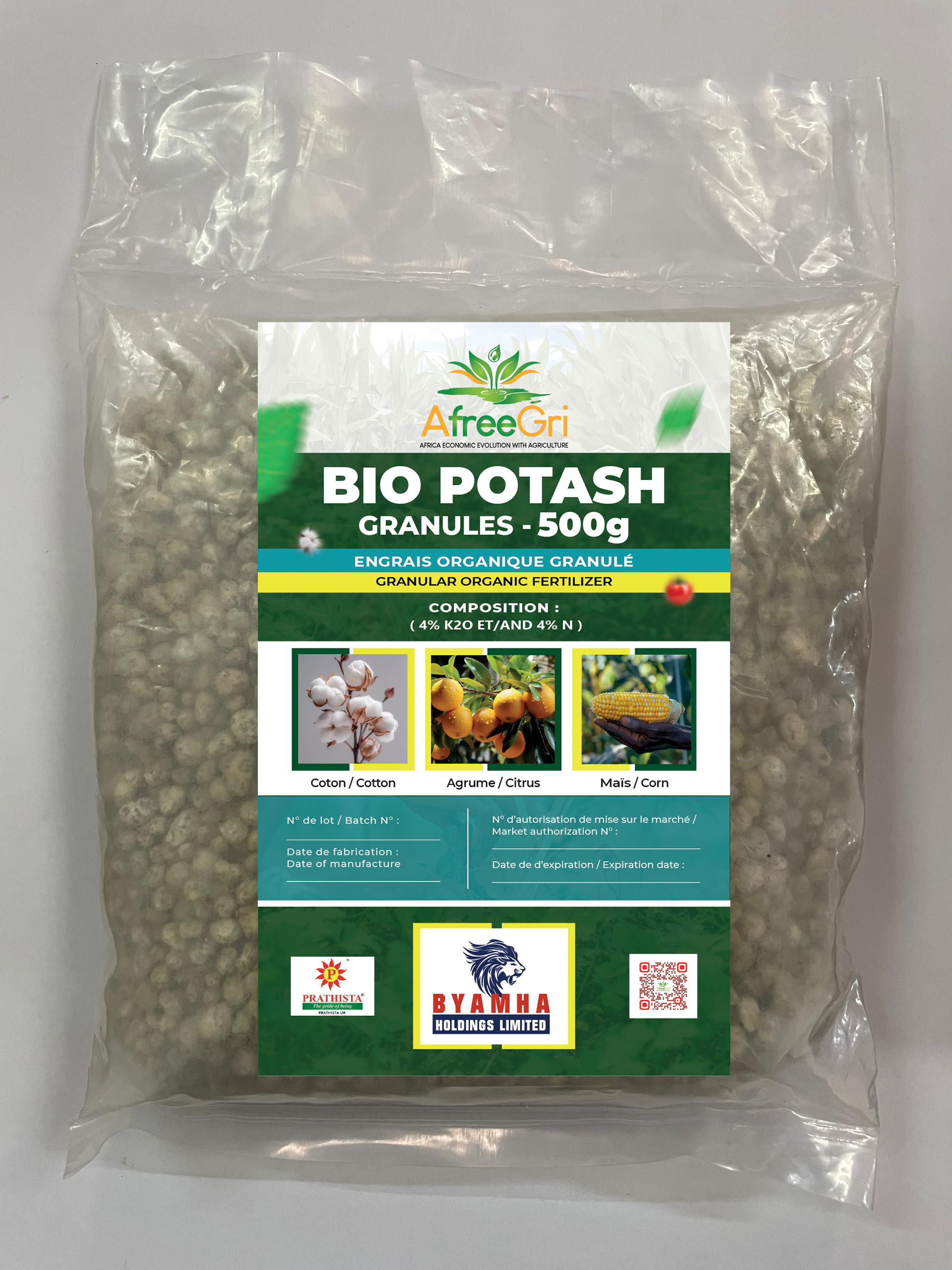 Afreegri BIO POTASH GRANULES